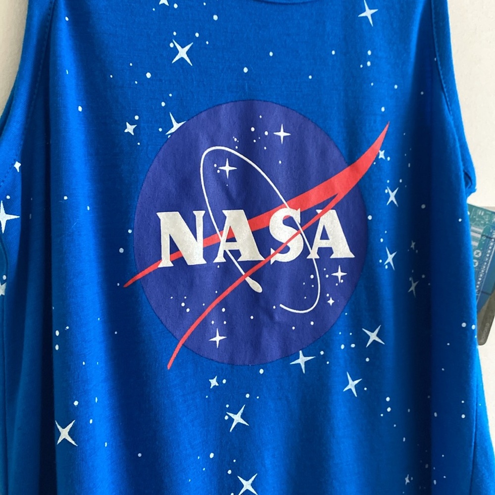 *NWT* Buzz Aldrin NASA Girls’ Tank Top - Picture 8 of 10